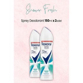Rexona Shower Fresh 2x150 ml Kadın Sprey Deodorant