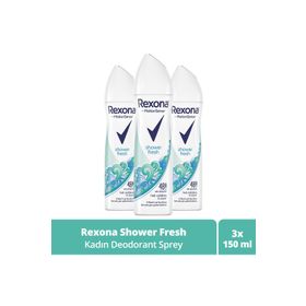 Rexona Shower Fresh 3x150 ml Sprey Deodorant