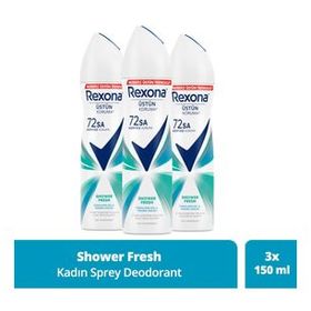 Rexona Shower Fresh 3x150 ML Sprey Deodorant