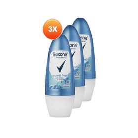 Rexona Shower Fresh 3x50 ml Kadın Roll-On