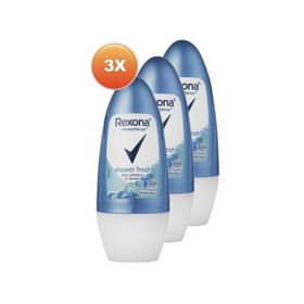 Rexona Shower Fresh 3x50 ml Kadın Roll-On