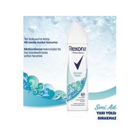 REXONA Shower Fresh Antiperspirant 150 ml Kadın Sprey Deodorant