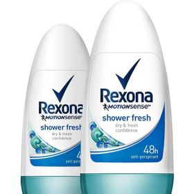 Rexona Shower Fresh Kadın 2x50 ml Roll-On