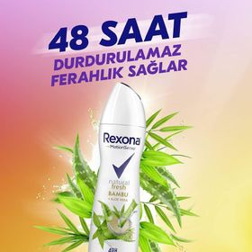Rexona Stay Fresh Bambu ve Aloe Vera Kadın 150 ml Sprey Deodorant
