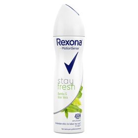 Rexona Stay Fresh Bambu ve Aloe Vera Kadın 150 ml Sprey Deodorant