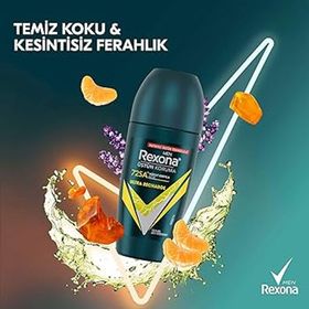Rexona Ultra Recharge 50 ml Men Üstün Koruma Erkek Deodorant Roll On