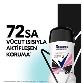 Rexona Üstün Koruma Invisible Pure 50 ml Kadın Stick Deodorant