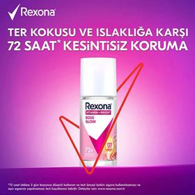 Rexona Vitamin Bright Rose Glow 45 ml Kadın Deodorant Roll On