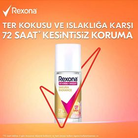Rexona Vitamin Bright Sakura Radiance 45 ml Kadın Deodorant Roll On