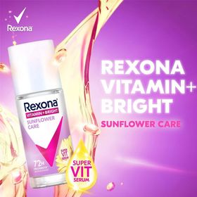 Rexona Vitamin Bright Sunflower Care 45 ml Kadın Deodorant Roll-On