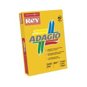 Rey Adagio A4 80 gr 500'lü Limon Sarı 66 Renkli Fotokopi Kağıdı
