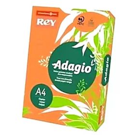 Rey Adagio A4 80 gr 500'lü Turuncu 21 Renkli Fotokopi Kağıdı