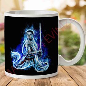 Rey Star Wars the Force Awakens Baskılı Kupa