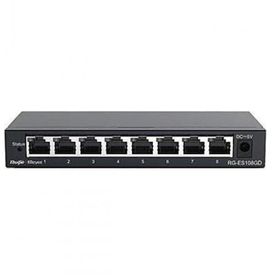 Reyee RG-ES108D 8 Port 10/100 Metal Kasa Switch