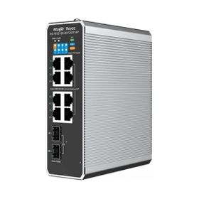 Reyee RG-NIS2100-8GT2SFP-HP 8 Port 10/100/1000 PoE 240W +2SFP Endüstriyel Switch