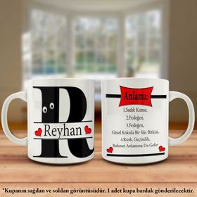 Reyhan İsmi Ve Anlamı İsme Özel Tasarım Kupa Bardak