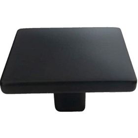 Rform 10315-35 Kare Mat Siyah Düğme Kulp