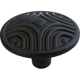 Rform 10315-35 Vintage Mat Siyah Düğme Kulp