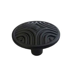 Rform 10315-35 Vintage Mat Siyah Düğme Kulp