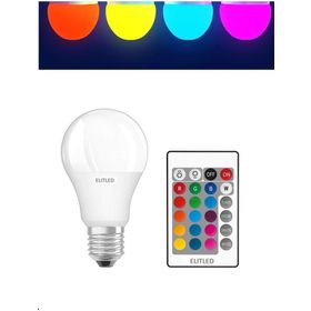 Rgb 9 W Led Uzaktan Kumandalı Renk Değiştiren Ampul