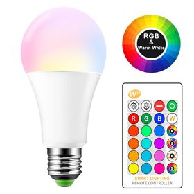 Rgb 9 W Led Uzaktan Kumandalı Renk Değiştiren Ampul