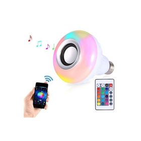 RGB Bluetooth Hoparlörlü Kumandalı Led Ampul