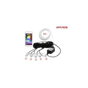 Rgb LAAM429 64 Renkli 5 Ledli Araç İçi Dekoratif Ortam Işığı