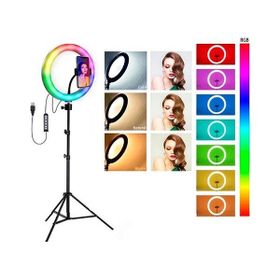 Rgb MJ33 Led Yumuşak Halka Işık