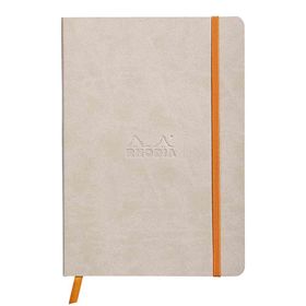 Rhodia 117405C Yumuşak Çizgili Beige A5 Kapaklı Defter