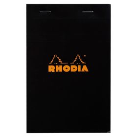 Rhodia 5782717 Kareli Siyah 110x170 mm 80 Yaprak Bloknot