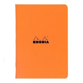 Rhodia 80 gr 48 Yaprak 210x297 mm Basic Turuncu Kapak Kareli Defter