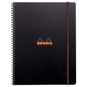 Rhodia A4 Elestik Bantlı Kareli Spiralli Defter