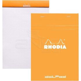 Rhodia Basi Turuncu Kapak 80 gr 80 Yaprak Noktalı Bloknot