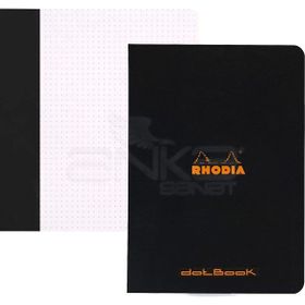 Rhodia Basic 80 gr 48 Yaprak 210x297 mm Siyah Kapak Defter