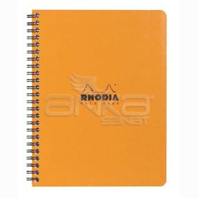 Rhodia Basic Spiralli 80 gr 80 Yaprak Kareli Defter