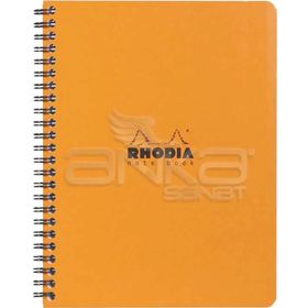 Rhodia Basic Spiralli 80 gr 80 Yaprak Kareli Defter