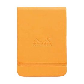 Rhodia Boutique Webnotebook İtalyan Deri Kısa Kenarlı Ciltli Üstten Sert Kapak Çizgisiz Defter