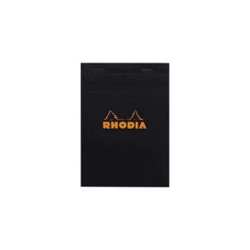 Rhodia BSC A6 Çizgili Siyah Kapak 80 gr Bloknot