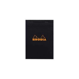Rhodia BSC A6 Çizgili Siyah Kapak 80 gr Bloknot