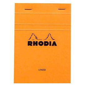 Rhodia Bsc A6 Çizgili Turuncu Kapak 80 gr Bloknot