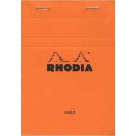 Rhodia Bsc A6 Çizgili Turuncu Kapak 80 gr Bloknot