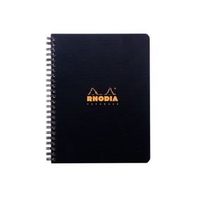 Rhodia RC 119910 Plastik Kapak Siyah Kareli Defter