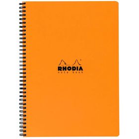 Rhodia RD 193108 Turuncu Çizgili Defter