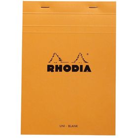Rhodia RT 16000 Çizgisiz Turuncu Bloknot