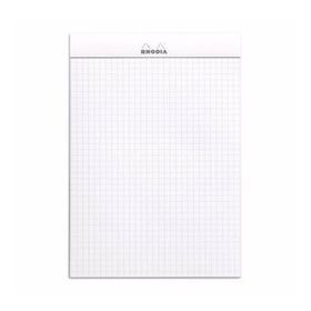 Rhodia RT16201 Basics A5 Zımbalı Beyaz Kareli Defter