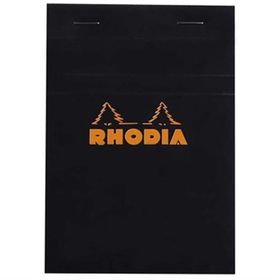 Rhodia Siyah RB 132009 Kareli Bloknot