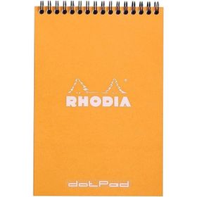 Rhodia Turuncu A5 Spiralli Noktalı Not Defteri