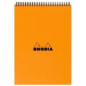 Rhodia Turuncu RA 18500 Spiralli Kareli Bloknot