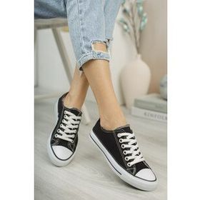 Riccon 0012101 Siyah Beyaz Unisex Sneaker