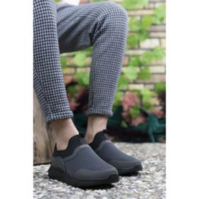 Riccon 0012102 Füme Siyah Erkek Sneaker